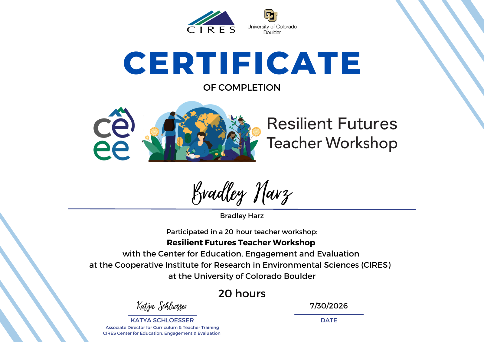 Resilient Futures Teacher Workshop